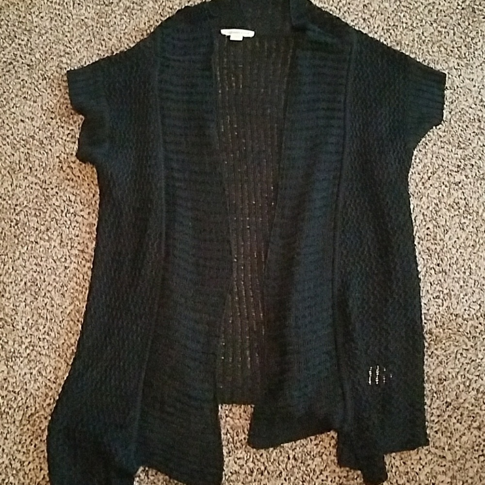 Coldwater Creek Black Cardigan